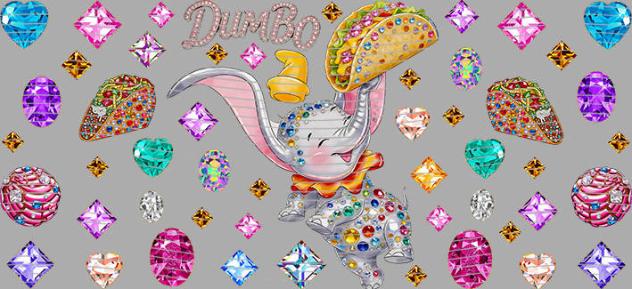 16oz Disney style-D-1377